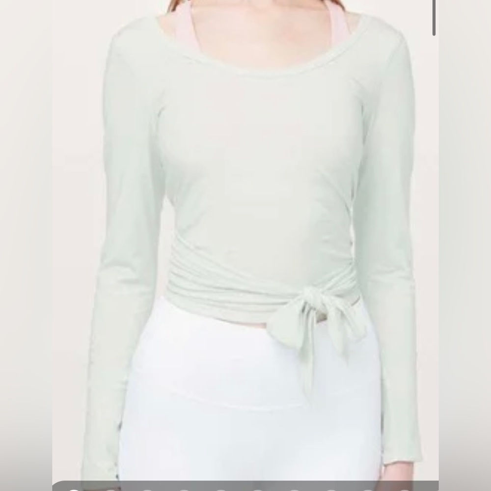 Lululemon wrap top